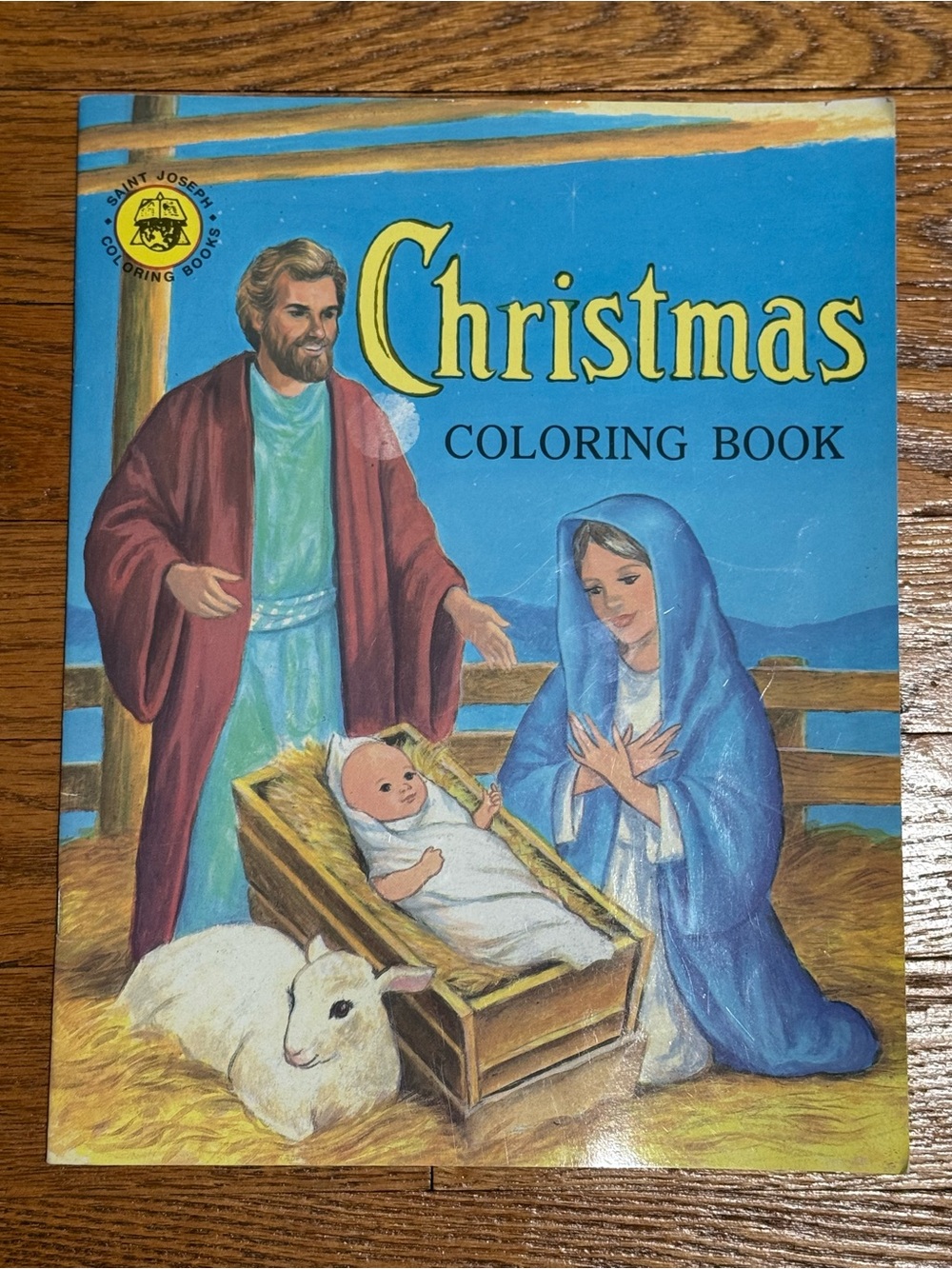 VTG 1986 Catholic โChristmasโ Coloring Book (Excellent Condition)